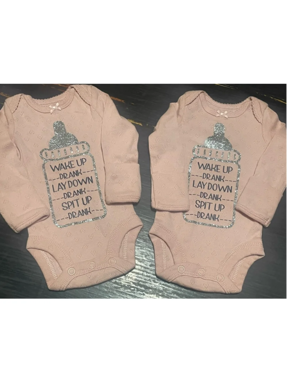 Carter’s Girls Newborn Twin Sleepers, And Bodysuits